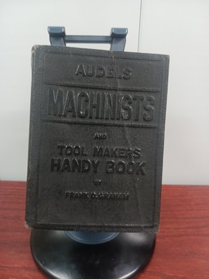 Audels Machinists And Tool Makers Handy Book By Frank D Graham 1941-1942 Leather-image