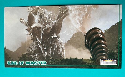 No.30 Godzilla Card  King of MONSTER TOHO Movie AMADA japanese F/S-image