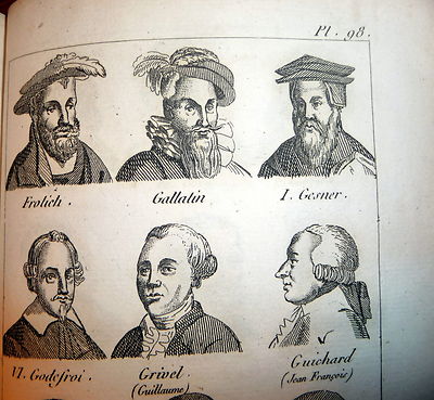 1821 Peignot Historical & Bibliographical Dictionary, Ex Libris Patrice Salin-image