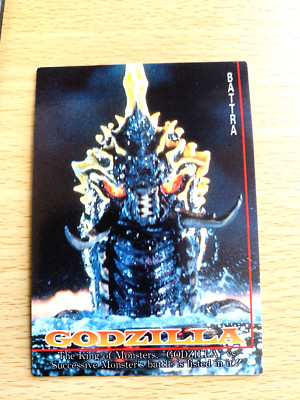 BATTRA Godzilla 1995  CARD No.64  TOHO  From Japan  C-120-image