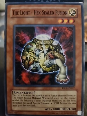 The Light - Hex-Sealed Fusion - Yugioh Light Monster - Vintage-image