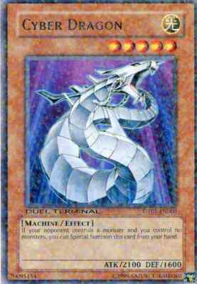 Cyber Dragon - DT01-EN009 - Rare - Duel Terminal x1 - Lightly Played-image