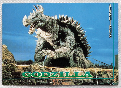 Anguirus Godzilla Amada 1995 Toho No.43 Japanese Retro Card-image