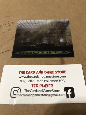 1998 Kraft Taco Bell Godzilla 3D 3-D Promo Card -image
