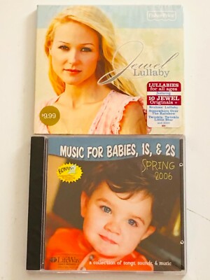 JEWEL Lullaby [Digipak] CD May-2009, Fisher-Price BRAND NEW & SEALED +BONUS CD!!-image