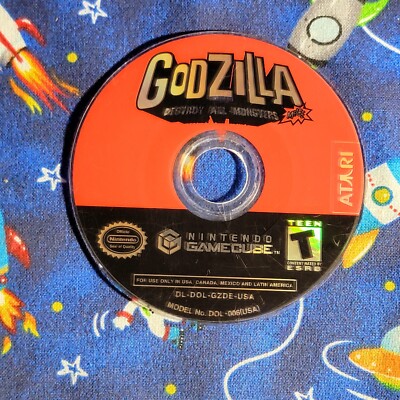 Godzilla: Destroy All Monsters Melee (Nintendo GameCube, 2002) Tested & Working-image