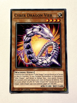 Yu-Gi-Oh - Cyber Dragon Four Card - CYHO-FR014 - New - FR-image