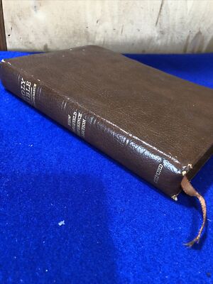 Oxford KJV Scofield Reference Bible Genuine Cowhide Leather -image