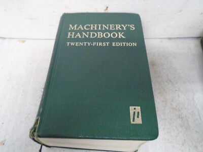 Machinery's handbook 21st Edition-image