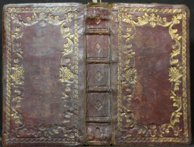 Office of the Blessed Virgin Mary Venice 1777. Gold-embellished Leather Cover.-image