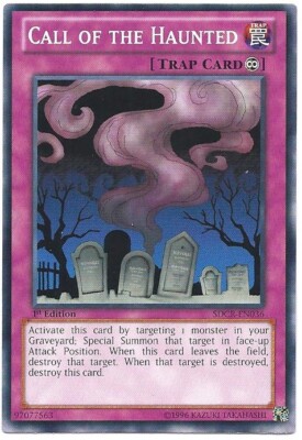 3 x Call of the Haunted - SDCR-EN036 - Common - 1st Edition Near Mint, English-image