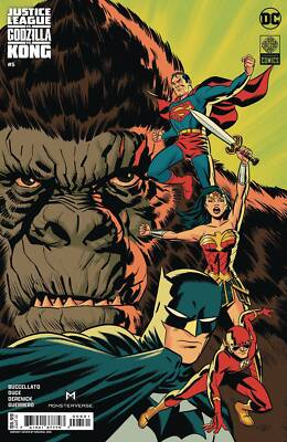 JUSTICE LEAGUE VS GODZILLA VS KONG #5 (OF 7) CVR C MICHAEL CHO CARD STOCK VAR-image