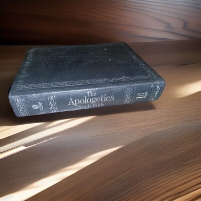 The Apologetics Study Bible Brown Leather Holman Bible Publishers-image