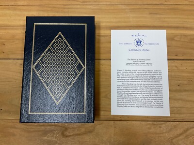 Easton Press The Shadow of Blooming Grove Warren G. Harding by Francis Russell-image