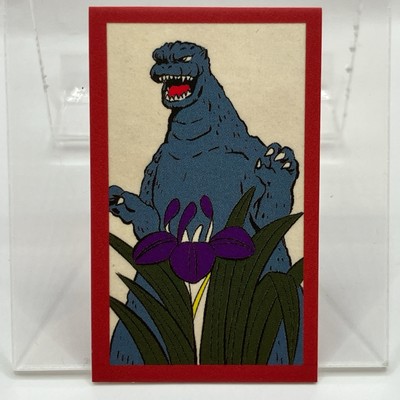 Godzilla (1989) Hanafuda Japanese Card 70th Anniversary 2024 Japan Anime Rare-image