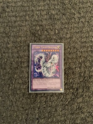 Yugioh Cyber Twin Dragon SDCR-EN037 Ultra Near Mint 1st Edition-image
