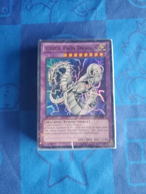 Yugioh!  Complete Deck Cyber Twin Dragon 1st Edition Sealed Never Opened New!!!!-image