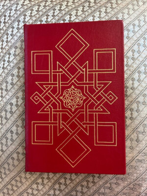 SHIMON PERES HAND SIGNED  1st EASTON PRESS LEATHER THE NEW MIDDLE EAST EXCELLENT-image