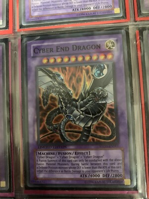 Cyber End Dragon STON-ENSE1 Super Rare Yugioh Card-image