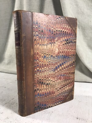 LIFE Of  ELISHA KENT KANE William Elder Antique Leather Book Arctic Exploration-image