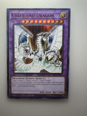 SDCS-EN041 Cyber End Dragon Ultra Rare 1st Edition  YuGiOh Card-image