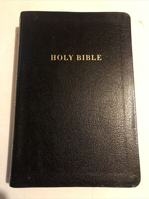 KJV Large Print Personal Size Reference Bible Holman Bonded Leather Red Letter-image