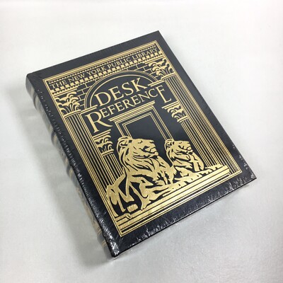 Easton Press NEW YORK PUBLIC LIBRARY DESK REFERENCE • NEW Factory SEALED-image