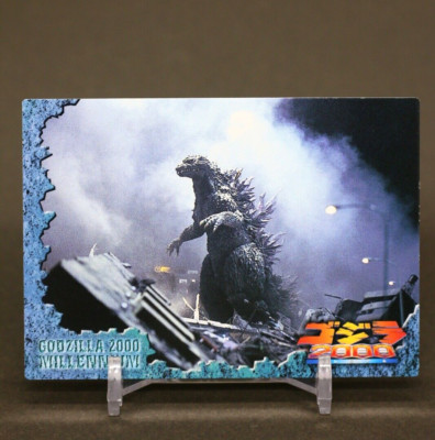 Godzilla 2000 Card Vintage Toho Movies limited Japanese #11-image