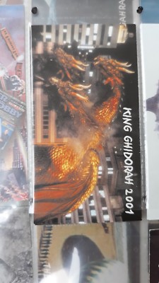 godzilla daikaiju hyakka cocoa chocolate cigarettes card japan 147-image