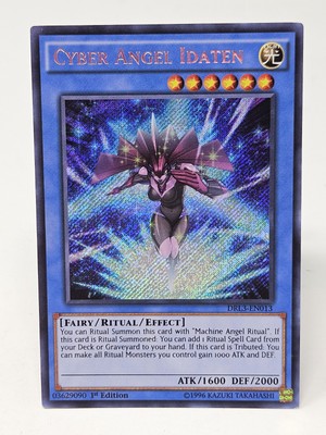 Yugioh! 1x Cyber Angel Idaten - DRL3-EN013 - Secret Rare - 1st Edition-image