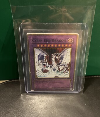 Cyber End Dragon CRV-EN036 1st Edition - Ultra Rare YuGiOh Card LP-MP-image