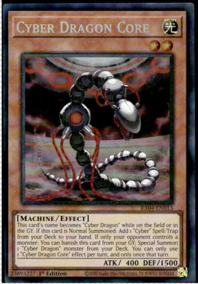 1x Cyber Dragon Core (PCR) - 1st Editio NM Eng YuGiOh - Quarter Century Stampede-image