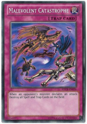 Yu-Gi-Oh!, Cyber Dragon Revolution, Malevolent Catastrophe SDCR-EN034-image