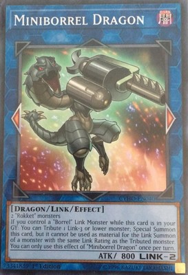 Miniborrel Dragon - CYHO-EN040 - Common - 1st Edition Near Mint Cybernetic Horiz-image