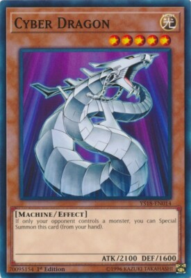 Yugioh! Cyber Dragon - YS18-EN014 - Common - 1st Edition Near Mint, English-image
