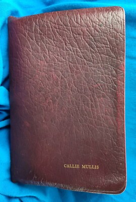 Bible New Scofield Reference Indexed 1967 Concordance Red Letter Oxford Leather-image