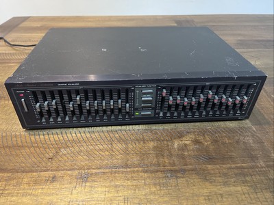 Fisher EQ-275 (1983) Vintage Stereo Graphic Equalizer 12 Band Parts/Repair-image