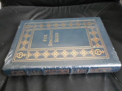 SCOTT CARPENTER SIGNED - FOR SPACIOUS SKIES - EASTON PRESS LEATHER NASA MERCURY-image