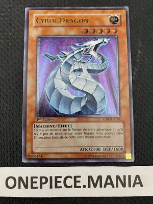 Yu-Gi-Oh! Cyber Dragon CRV-FR015 1st Ultimate Rare-image