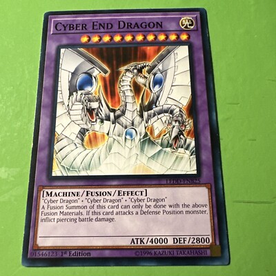 Cyber End Dragon - LEDD-ENB25 - Ultra Rare PL Dark Revelation 4 Yugioh-image