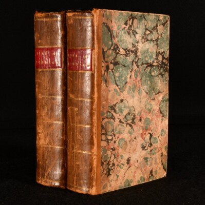 1793 2vol The Life of Samuel Johnson James Boswell Frontispiece Second Editio...-image