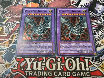 *** 2X Cyber End Dragon Limited Ed 2x ***  STON-ENSE1 | Super Rare | YuGiOh! NM-image