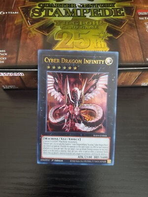 Yugioh Stampede - Cyber Dragon Infinity - Ultra Rare - RA04-EN068-image