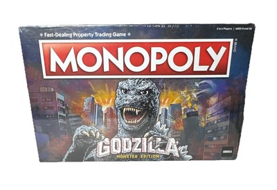 Monopoly Godzilla Monster Edition Board Game - New Sealed-image