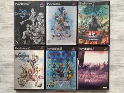 SONY  PS2 Kingdom Hearts ⅠⅡ & Final Mix & Godzilla & Dinosaur from Japan-image