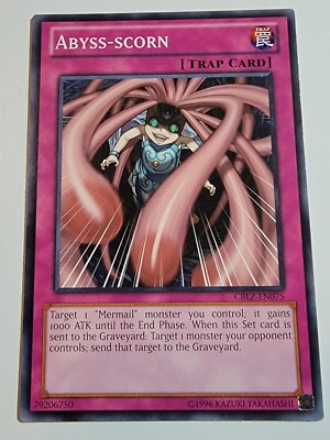 Abyss-Scorn CBLZ-EN075 Common Unlimited Yugioh-image