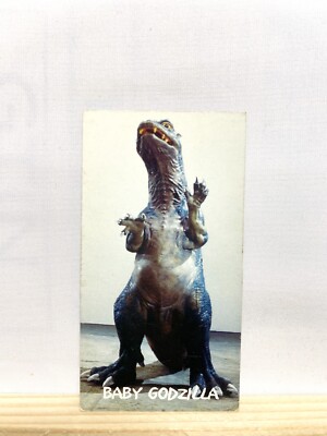 Baby Godzilla Japanese Monster Encyclopedia 2 Mini Card SFX TCG Toho Rare No073-image