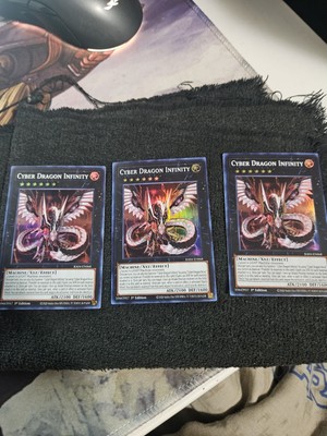 x3 Cyber Dragon Infinity - RA04-EN068 - Super Rare Stampede-image