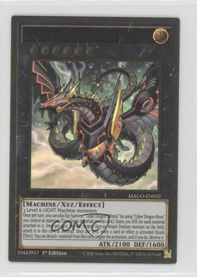 2020 Yu-Gi-Oh! Gold Series: Maximum 1st Edition Cyber Dragon Infinity 0mt4-image