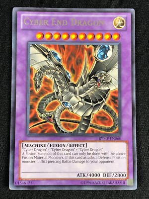 YUGIOH CYBER END DRAGON RYMP-EN060 RARE (LP)-image